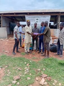 YECASD–Ghana Donates 2,870 Clothes to Disaster-Affected Communitie
